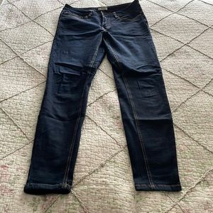 Straight leg jeans